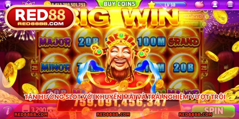Tận hưởng slot với khuyến mãi và trải nghiệm vượt trội