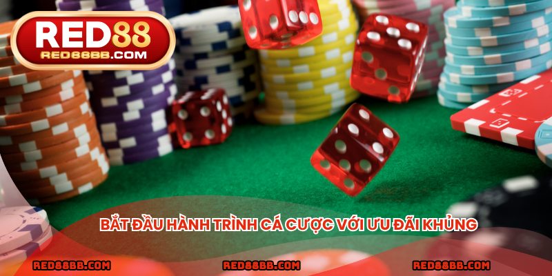 Bắt đầu hành trình cá cược với ưu đãi khủng
